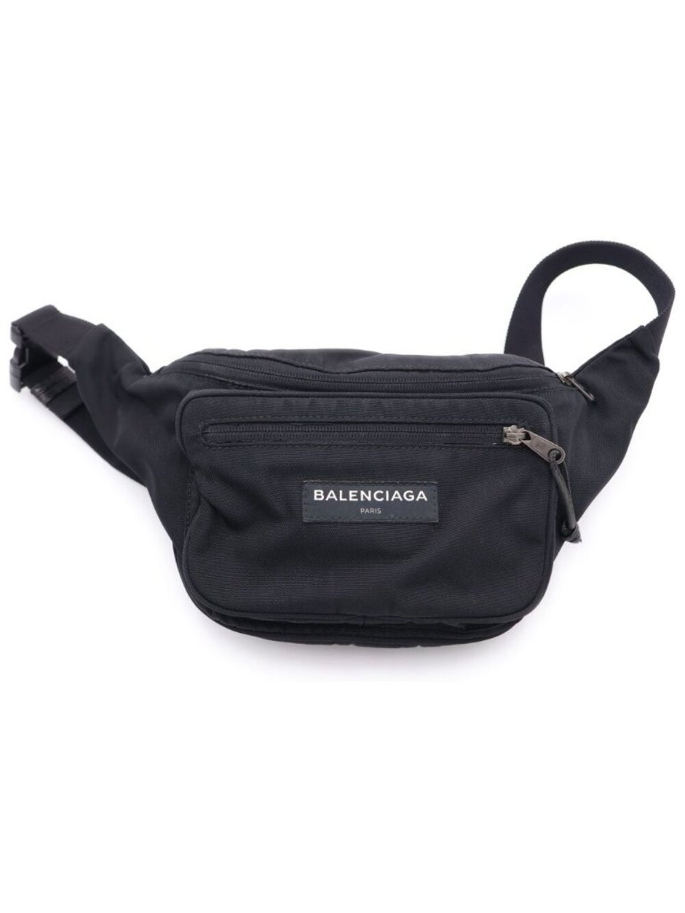 Balenciaga Logo Belt Bag Black - Picture 1 of 6
